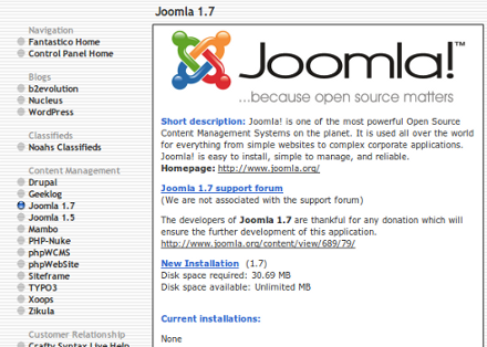 How to install Joomla